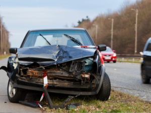 head on car accident