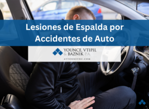 lesiones de espalda por accidentes de auto